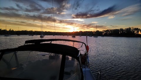 Sunrise at Tom Thompson Park
