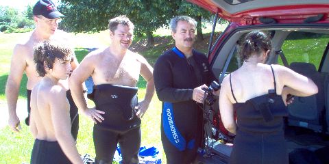 Aprés Dive Activity