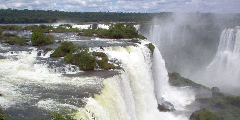 Iguacu Falls from the Brasilian side