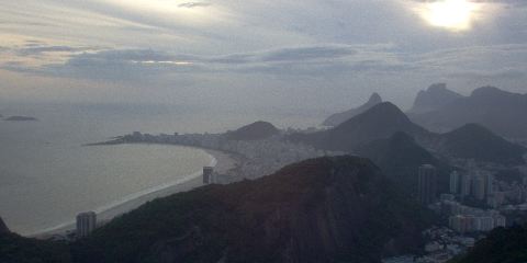 Copacabana Beach from Sugar Loaf Mountain