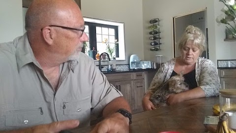 Kevin, Heather and Sisco.