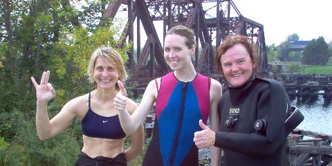 Marianne, Sara and Kim