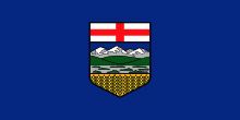 Provincial Flag of Alberta, Canada
