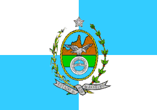 State Flag of Rio de Janeiro State, Brasil